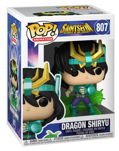Funko Pop ! Animation Saint Seiya - (807) Dragon Shiryu Cavalieri Dello Zodiaco