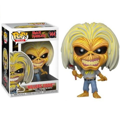 Funko Pop ! Rocks Iron Maiden (144) - Killers Eddie Vinyl Figure Rock Live Eddy