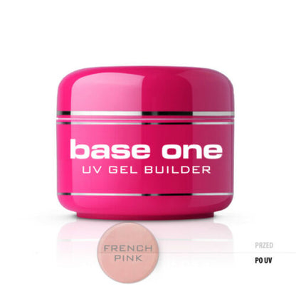Silcare Gel Costruttore Base One French Pink Denso Rosa Lattigginoso Unghie 50Gr