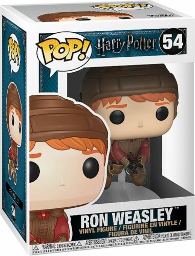 Funko Pop ! Harry Potter - Ron Weasley (54) Ron On Broom (Su Scopa) Quidditch