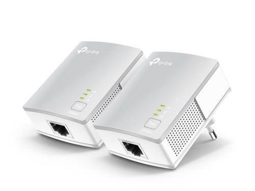 Tp-Link Tl-Pa4010Kit Powerline Av600, 1 Porta Ethernet Sino A 500Mbps Conf. 2 Pz