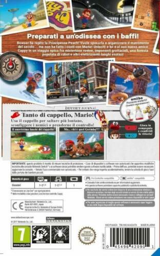 Super Mario Odyssey Nintendo Switch Videogioco Italiano Gioco Odissey Pal Nuovo