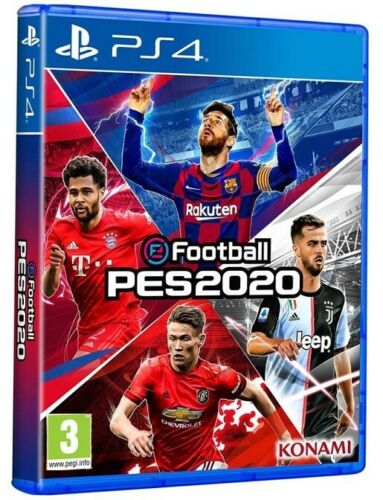 Pes 2020 Ps4 Gioco Italiano Play Station 4 Nuovo Eu Pro Evolution Soccer 2020