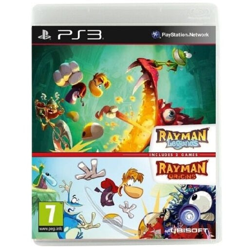 Rayman Legends + Rayman Origins (Bundle) 2 Videogioco Ps3 Nuovo Playstation 3