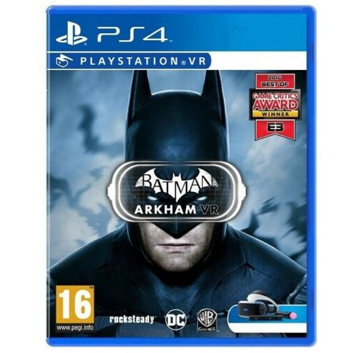 BATMAN ARKHAM VR PS4 GIOCO VISORE BATMAN VIDEOGIOCO PLAYSTATION 4 IMPORT NUOVO