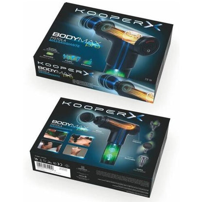 Kooper Pistola Massaggiatore Muscolare Ricaricabile 10W Vibrazioni Anticellulite