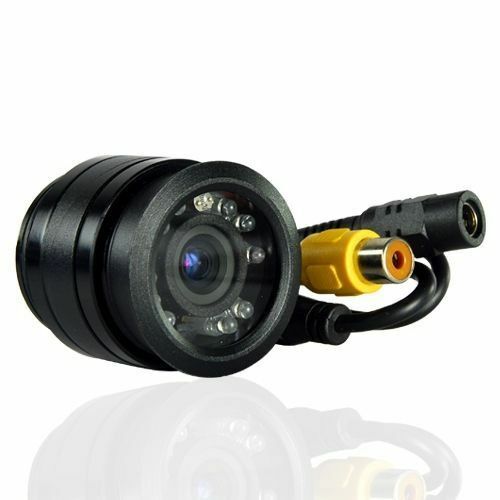 Telecamera Retromarcia Posteriore Incasso Retrocamera Auto Camper Suv 9 Led Ir