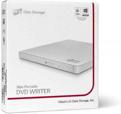 Masterizzatore Esterno Lettore Lg/Hitachi Dual Layer Usb Dvd Cd/Rw Pc Gp57Ew40