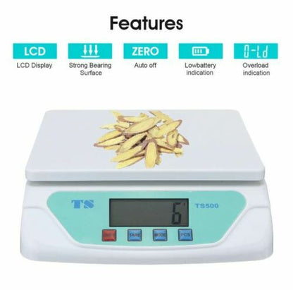 Bilancia Elettronica Digitale Professionale Da Banco 1g-30kg Laboratorio Cucina
