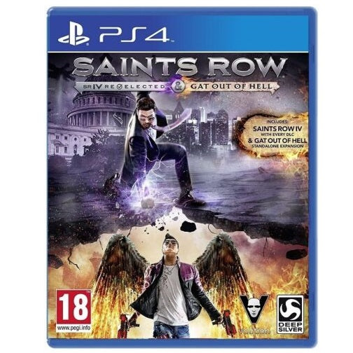 Saints Row Iv Re-Elected: Gat Out Of Hell Ps4 Videogioco Italiano Playstation 4