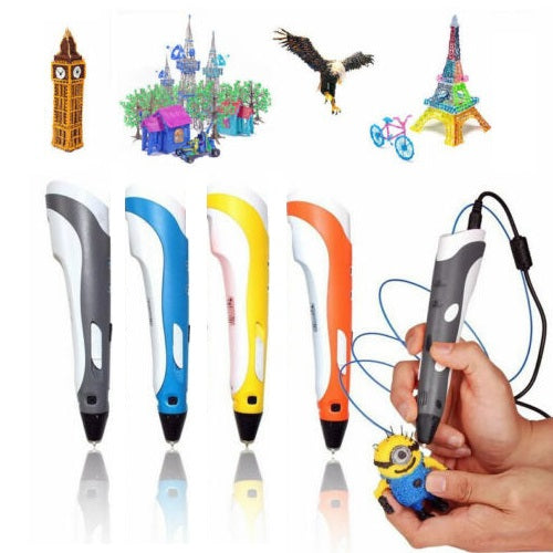 Penna 3D Per Stampa Stereoscopica Con Set Di Filamenti Inclusi V 2.0 3D Pen G-2
