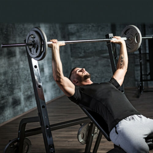 BILANCIERE DIRITTO 180CM Ø25mm ACCIAIO MANUBRIO BARRA LISCIA BODYBUILDING 1,80m