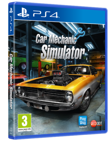 CAR MECHANIC SIMULATOR PS4 VIDEOGIOCO UFFICIALE EU PLAYSTATION 4 GT AUTO NUOVO