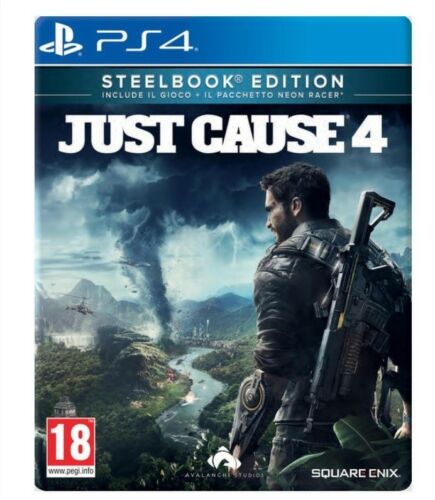 Just Cause 4 - Steelbook Limited Edition Ps4 Gioco Eu Play Station 4 Italiano