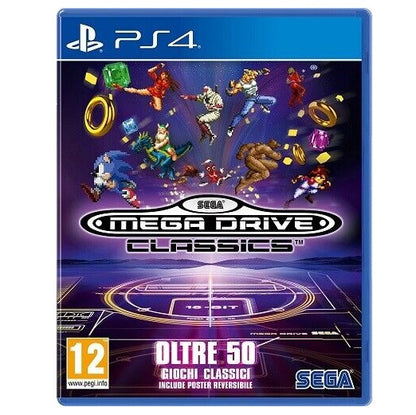 Sega Megadrive Classics Ps4 Gioco Playstation 4 Italiano Raccolta Giochi Sega