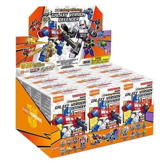 Blokees - Transformers - Model Kit -  Galaxy Shining 01 - Galaxy Version Defender (Box Intero) - Action Figure 71301