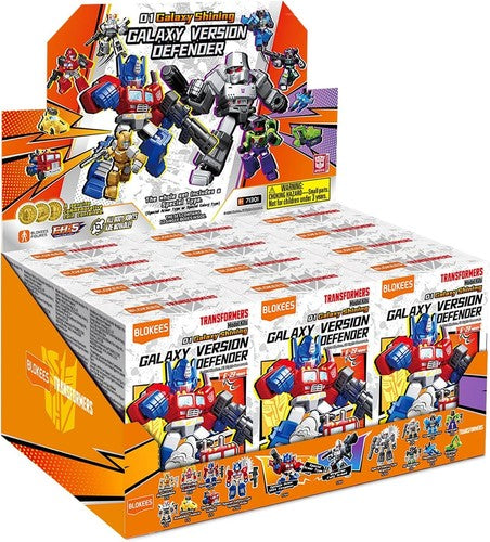 Blokees - Transformers - Model Kit -  Galaxy Shining 01 - Galaxy Version Defender (1 Pz Random) - Action Figure 71301