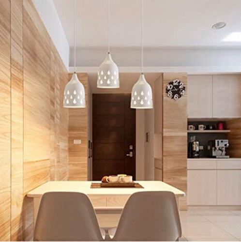 Lampada Da Soffitto Led Goccia Moderno Metallo Attacco E27 Cucina Salone | Bn