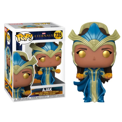 Funko Pop Marvel The Eternals 735 Ajak Marvel Statua Figure Disponibile Nuova