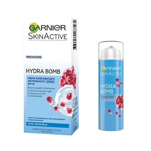 Garnier Skinactive Hydra Bomb Crema Viso Idratante Antiossidante Anti Rughe Age