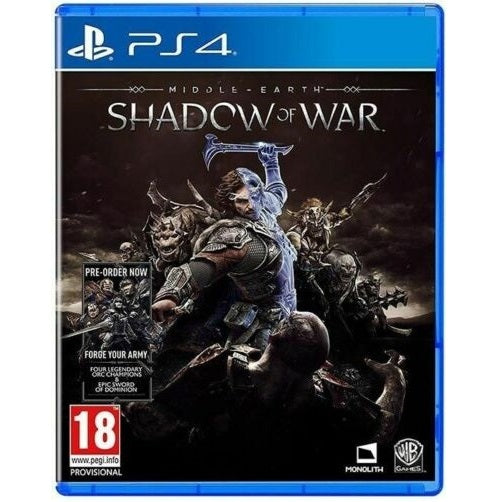 La Terra Di Mezzo: L'Ombra Della Guerra Ps4 Play Station 4 Italiano Shadow War