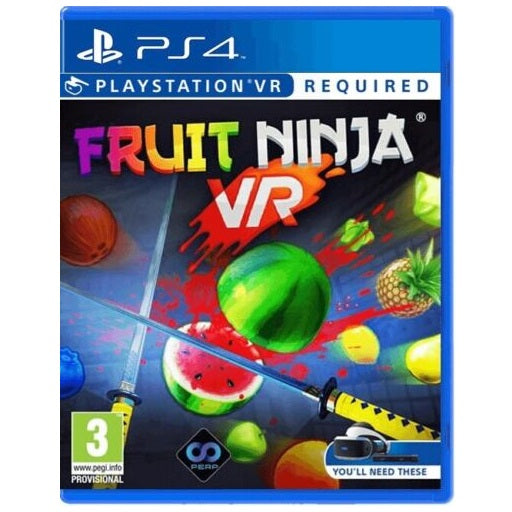 Fruit Ninja Vr Edition Ps4 Videogioco Playstation 4 Frutta Gioco Italiano Nuovo