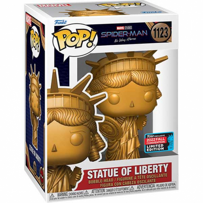Funko Pop ! Marvel Spider-Man No Way Home - (1123) Statue Of Liberty Special Exm