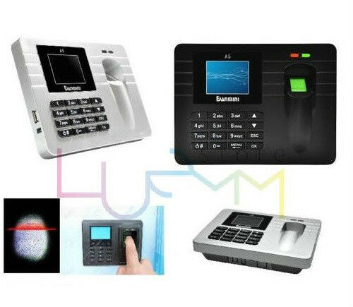 Orologio Marcatempo Registratore Impronte Digitali Id Biometrico Presenze Lavoro