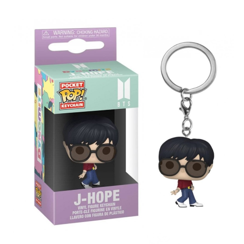 Funko Pop Portachiavi Bts Dynamite J-Hope Vinyl Keychain Action Figure Statuetta