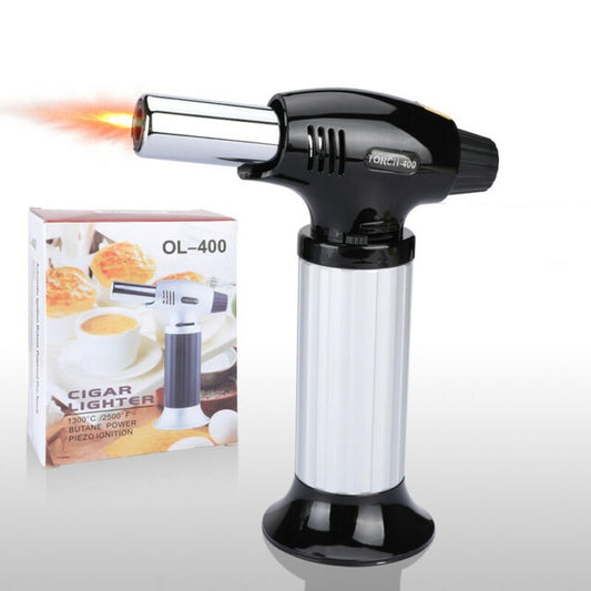 Mini Cannello Bruciatore Torcia A Gas Ricarica Fiamma Ossidrica Caramellatore