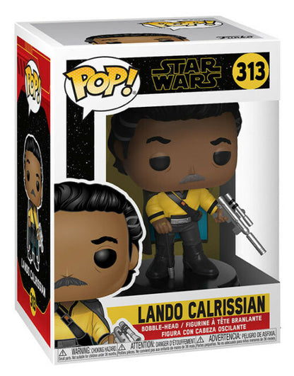 Funko Pop Star Wars 313 Lando Calrissian Vinyl Action Figure Statuina Collezione