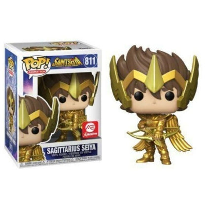 Funko Pop ! Saint Seiya Cavalieri Dello Zodiaco (811) Sagittarius Exclusive Gold