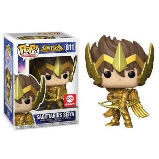 Funko Pop ! Saint Seiya Cavalieri Dello Zodiaco (811) Sagittarius Exclusive Gold