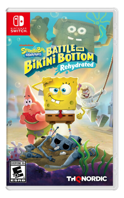 Spongebob Squarepants Battle For Bikini Bottom Nintendo Switch Gioco Italiano