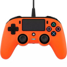 Nacon Controller Wired Pad Playstation 4 Ps4/Pc Joypad Cablato Usb (Arancio)