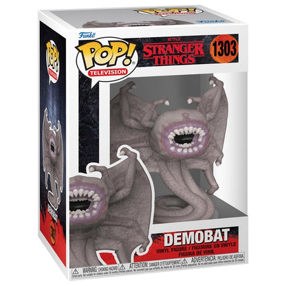 Funko Pop ! Television Stranger Things S4 -  (1303) Demo Bat Vinyl Figure 9Cm
