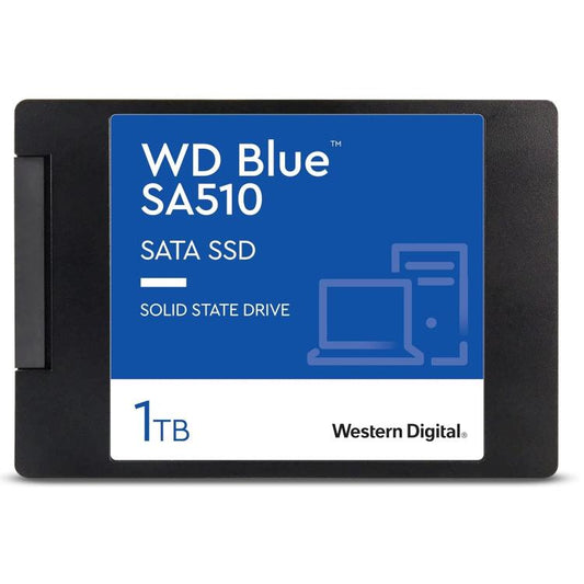 Wd Blue Ssd 2.5" 1Tb Interno 2.5" 7Mm Sa510 Hdd Sata Hard Disk Computer 560Mb/S