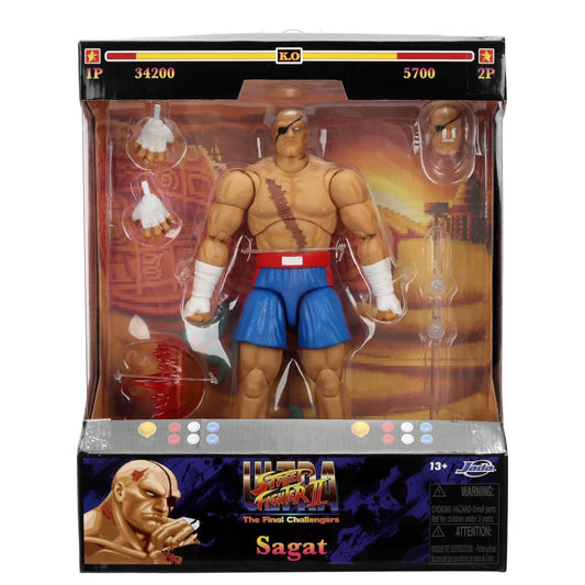 Jada - Ultra - Street Fighter II: The Final Challengers (Sagat) Action Figure 19 cm