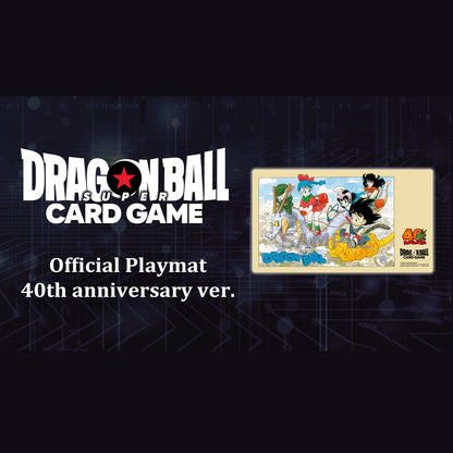 BANDAI - DRAGON BALL 40° ANNIVERSARIO OFFICIAL PLAYMAT - TAPPETINO TCG