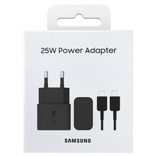 Samsung EP-T2510X Caricatore Originale da 25W, Porta USB-C - Caricabatterie (con Cavo), Nero