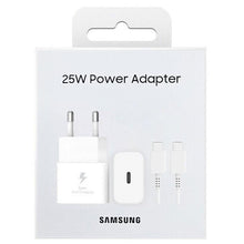 Samsung EP-T2510X Caricatore Originale da 25W, Porta USB-C - Caricabatterie (con Cavo), Bianco