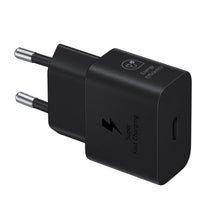 Samsung Caricatore Originale 25W USB-C Type-C Caricabatterie Fast EP-T2510NBE Nero