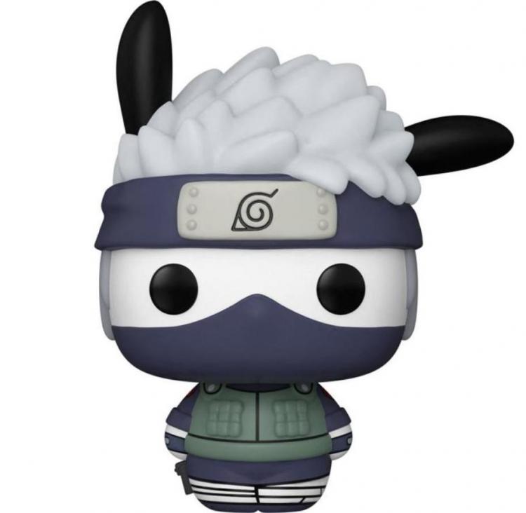 Funko Pop ! Hello Kitty Naruto Pochacco Kakashi (1021) Sanrio Figure Vinyl 9Cm