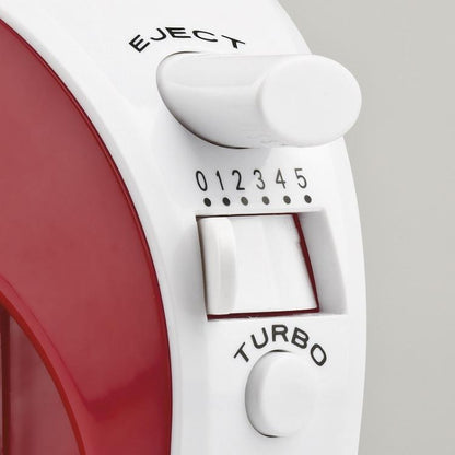 Girmi Sbattitore Elettrico Sb02 5 Velocità + Turbo 170W Impastatore Bianco/Rosso
