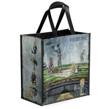 Shopping Bag - Borsa per Spesa FALLOUT (Vault Tec Weathered) Busta da regalo Collection Merchandising Ufficiale ZeniMax