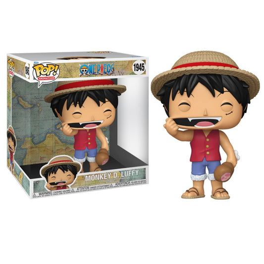 Funko Pop ! Big Animation One Piece (1945) Monkey D.Luffy (Stretching) Vinyl Figure 25cm