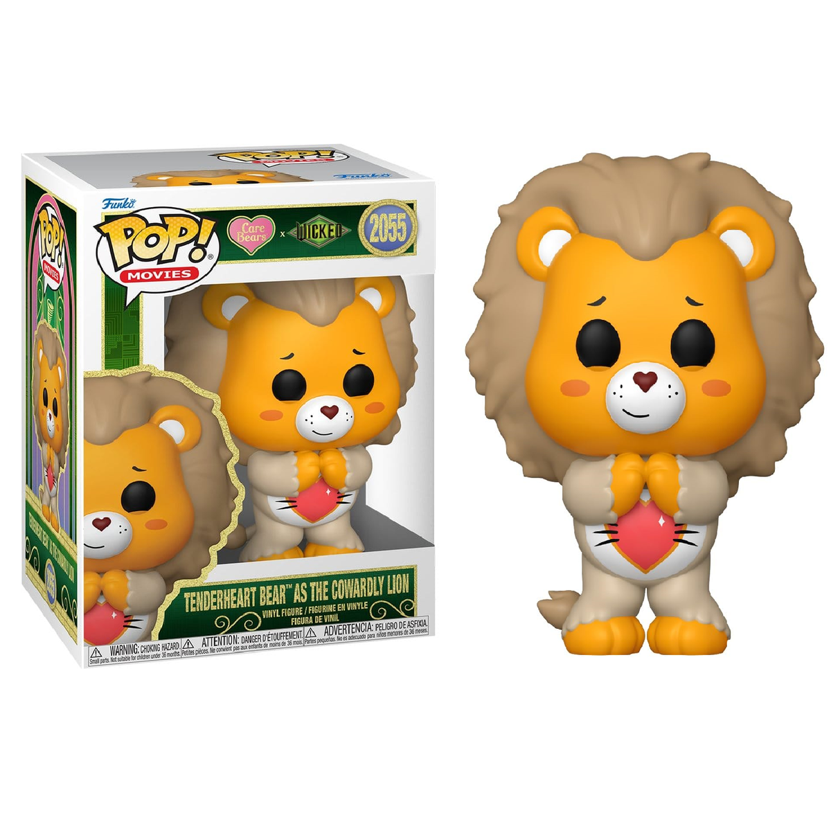 Funko Pop ! Movie Care Bears Wicked (2055) Tenderheart Lion 9Cm (Copia)