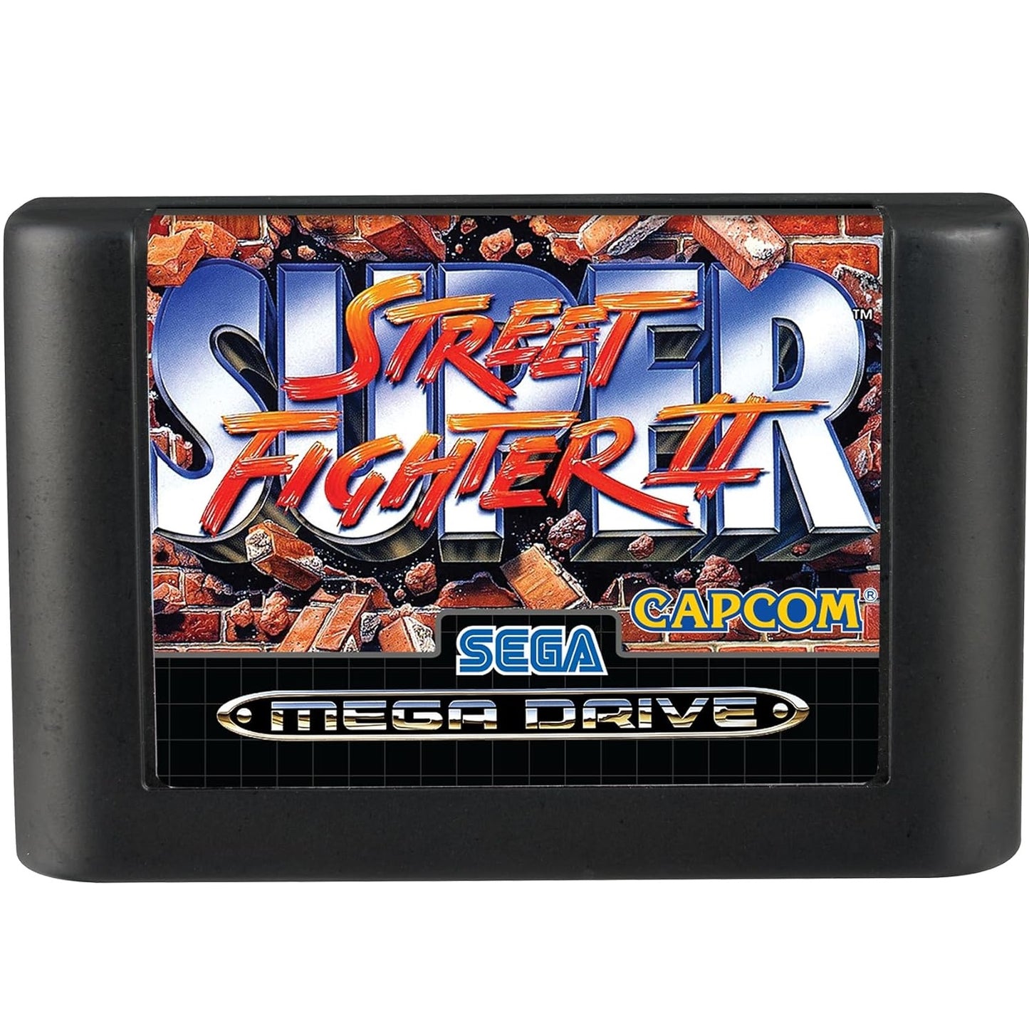 Console Heroes - Sega Mega Drive (Super Street Fighter) Cartucce Collezionabili