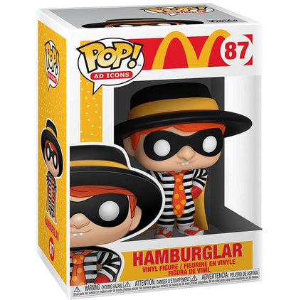 Funko Pop Ad Icons Mcdonald'S (87) Hamburglar Pop Vinyl Figure Hamburger Mask