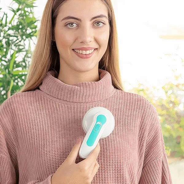 Joytech Levapelucchi A Batteria 3 Lame In Acciaio Ergonomica Raccogli Pelucchi